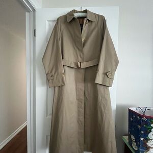 Burberry Tan Trench Coat